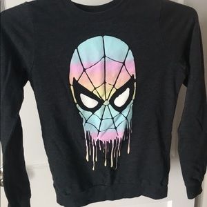 Ombré Spider-Man Long Sleeve Shirt